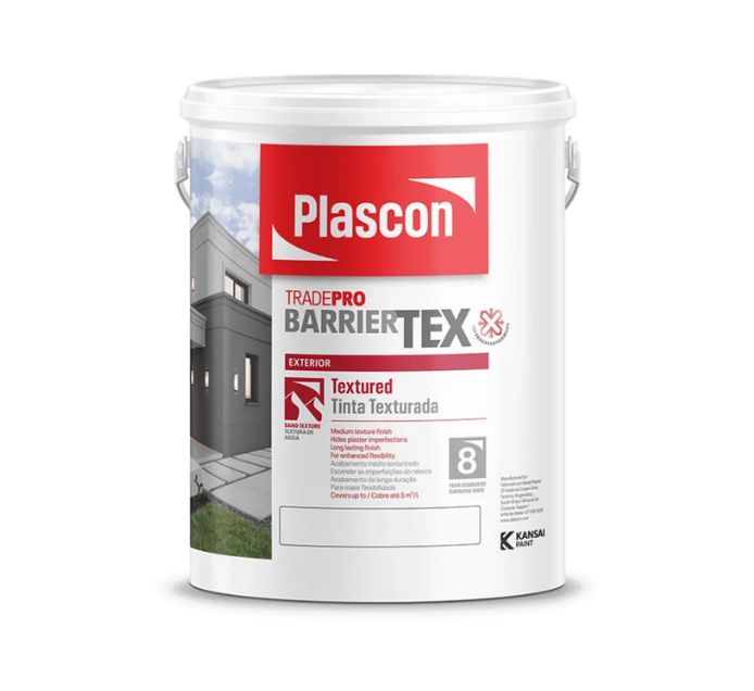 Plascon Barrier TEX Acrylic Karoo Clay 5L TradePro