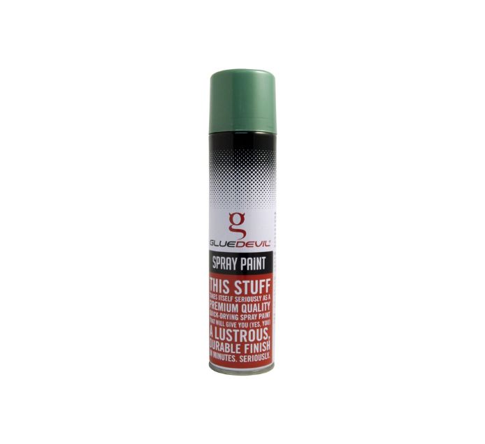 Glue Devil Metallic Spray Paint Green 300 ml
