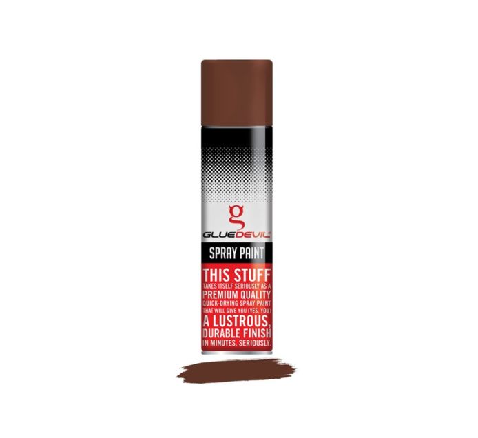 Glue Devil Spray Paint Golden Brown 300 ml