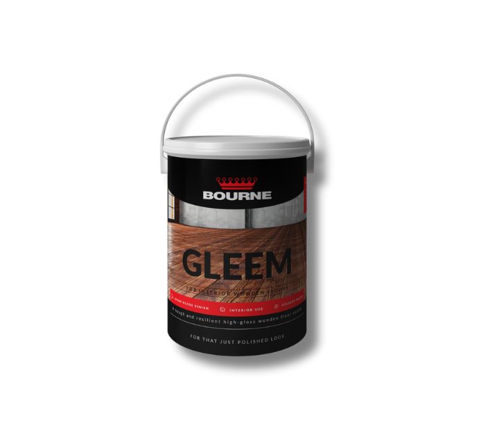Bourne Gleem High Gloss Interior Wooden Floor Sealer 5lt - Buildmat Welkom