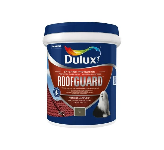 Dulux RoofGuard 20L - Green Felt - Buildmat Welkom