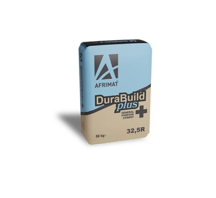 Afrimat Cement DuraBuild Plus 32.5R – 50kg - Buildmat Welkom